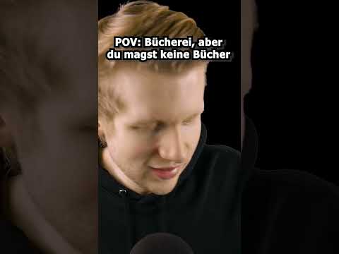 ASMR - POV: Bücherei, aber du magst keine Bücher! #shorts #asmr #roleplay #deutscheasmr