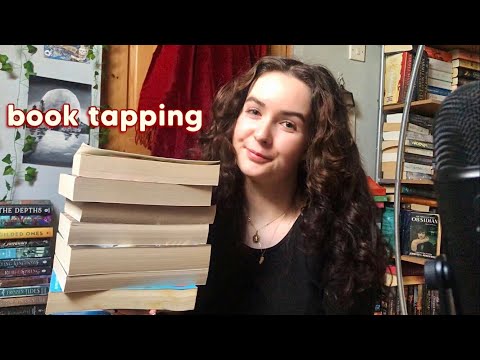 ASMR book tapping and recommendations✨📚