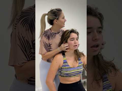 Mouth & Spinal CRACKS + Stretches  #chiropractor #asmr