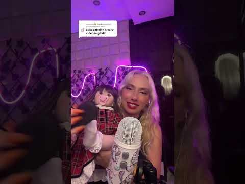 Yeni aldım bebeğin aksesuarlarını inceleyelim ♥️#bebek #asmr #aksesuar #sounds