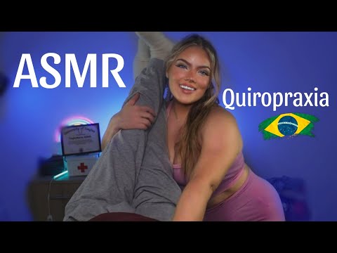 ASMR Consultorio de Quiropraxia | Te Ajustando até vc DORMIR