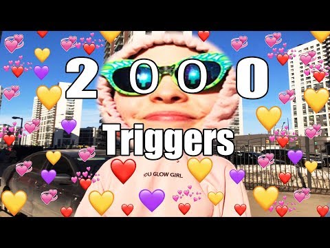 ASMR 2000 TRIGGERS IN 12 MINUTES / АСМР 2000 ТРИГГЕРОВ ЗА 12 МИНУТ