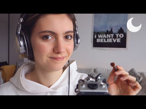 ASMR FR - Mic Brushing et Tapping pour te relaxer ✨