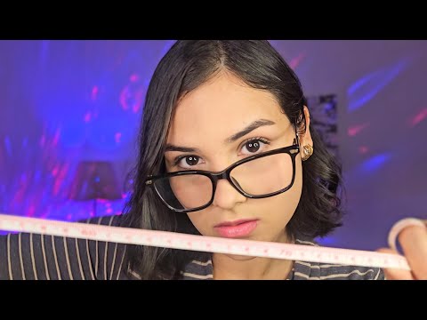 ASMR COSTUREIRA tirando suas medidas🪡