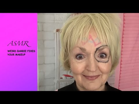 ASMR Weird Barbie Fixes Your Makeup Personal Attention RolePlay
