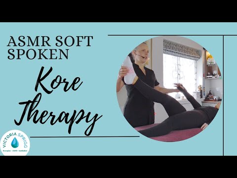 ASMR KORE THERAPY 💞 KINESIOLOGY TUINA MASSAGE FOR PERIOD PAIN with Victoria and Jodi ✨