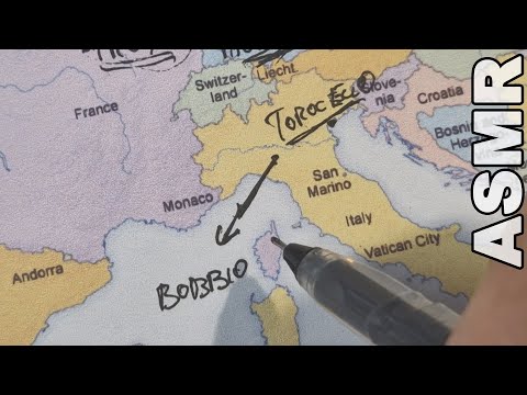 ASMR: Lost Cities of Medieval Times - Through the Mists of Time | ASMR History & Map Tracing