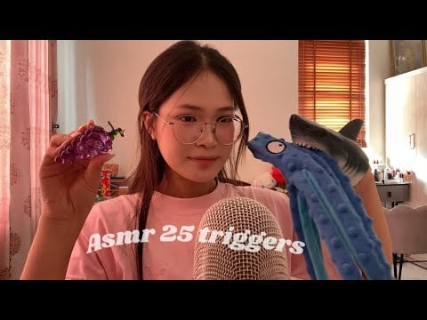 Honq•Asmr|| làm 25 triggers Asmr