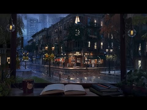 Rain sleep Story | The City That Only Appears After Midnight
