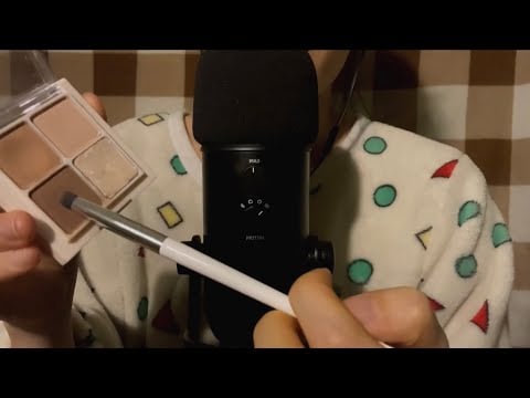 ASMR] 칭구 메이크업 해주기/Makeup