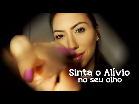 ASMR HIPNOTIZANTE - Removendo Objetos Estranhos do Seu Olho