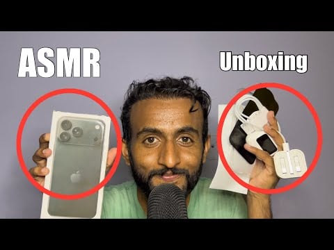 ASMR Unboxing IPhone 18  Pro Max Accessories ￼