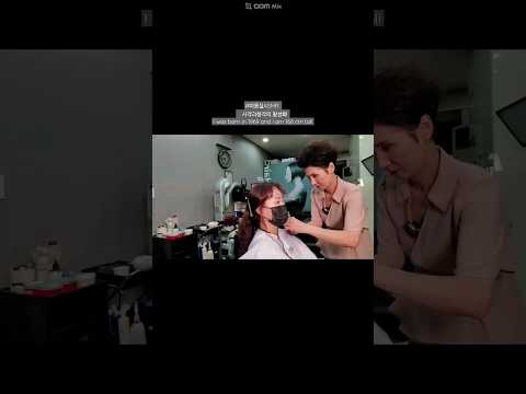 미용실ASMR #뿌리염색 흰머리도 먹으면서 밝게~Hair salon ASMR #Root dye while eating gray hair