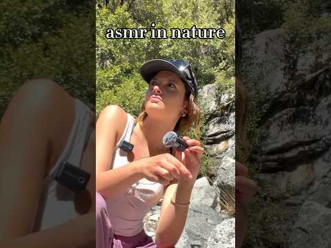 Nature ASMR🏞️Trying to get better! #asmr #naturesounds #yosemite