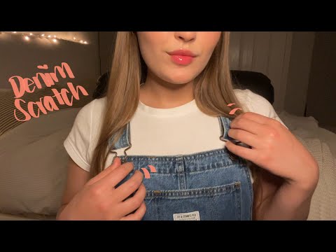 ASMR | JEAN & DENIM Fabric Scratching & Tapping