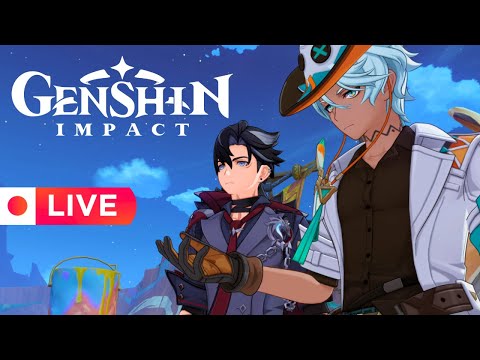 LIVE 🔴 Sendo ruim no Genshin Impact