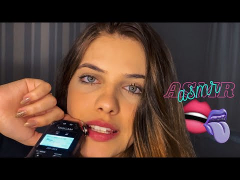 ASMR com formigamentos garantidos | sons de boca secos e molhados