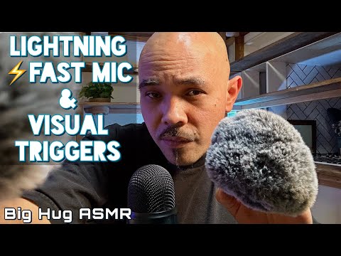 Peace and Chaos - Fast Mic Scratching ⚡️ASMR