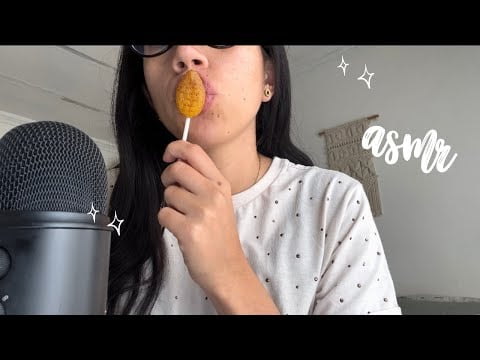 ASMR sonidos con paleta 👄