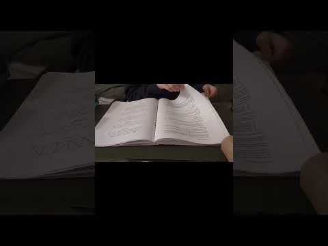Satisfying Paper ASMR, Creaky Book Page Flipping 📖#paperasmr #satisfyingasmr #oddlysatisfyingvideo