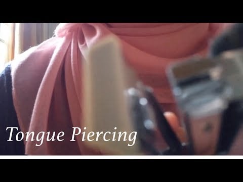 ASMR | Tongue Piercing (Layered sound)