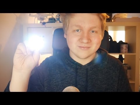 ASMR Follow the Light, Pen, Spinner I Relaxing Hand Movements I ASMR auf Deutsch / German
