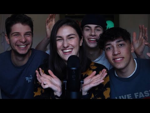 ASMR with ASMRtist friends 🤍 (german/deutsch)