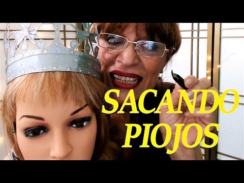 ASMR QUITANDO PIOJOS -RP😴LICE CHECK👩CLIENTA EN EL SALON DE BELLEZA