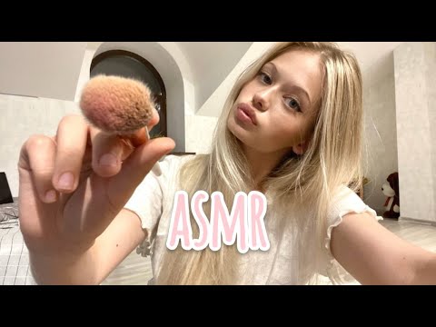 мое первое асмр макияж ^^
