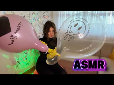 ASMR | Balloons, Rubber Gloves & The Loudest Squeaky Sounds 😎😱