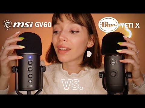 ASMR | Mon Blue Yéti a de la concurrence ?? Découverte du MSI GV60