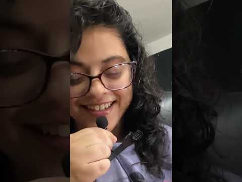 Asmr com fala suave e teste de microfone 🎤