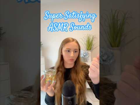ASMR Super Satisfying Sounds 💛 #asmrvideos #asmrsound #shorts #tinglesasmr #asmr