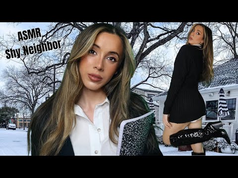 ASMR Shy Neighbor Asks You Out | soft spoken