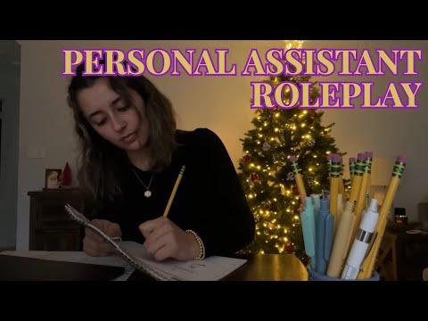 ASMR Personal Assistant Roleplay to Help You Relax