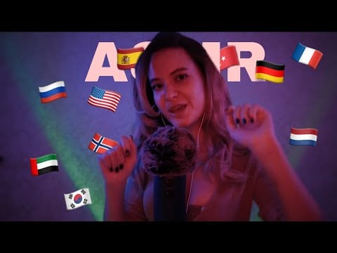 ASMR in Different Languages! 🗣(Find Your Language) 🌍🌟