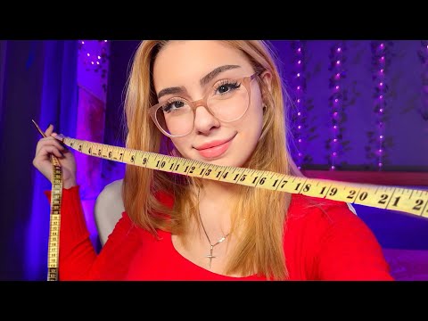 ASMR Francais Je Te Mesure VITE ⚡ Attention Personelle, Brosser Les Cheveux, Soin Du Visage ⚡