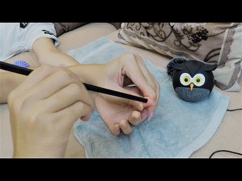 [P1] Acupressure Hand and Palm Massage with Tools | Finger Crack | ASMR Vietnam