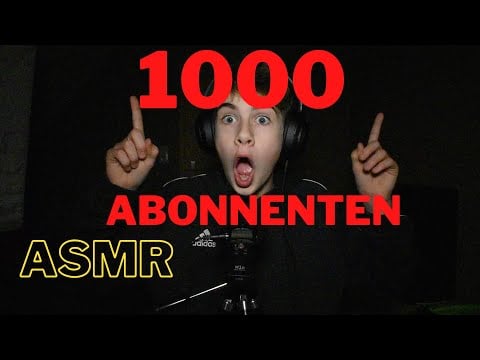 [ASMR] 1000 Abonnenten Special | ASMR Basics | Deutsch/German