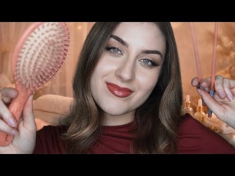 ASMR Himmlische Kopfmassage im Head Spa | Head Massage & Scalp Check | Pampering Roleplay (deutsch)