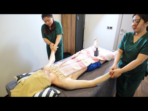 ASMR Intense 4 hands full body massage