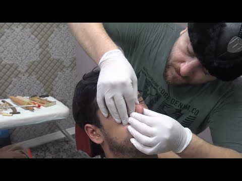 ASMR TURKISH BARBER=ASMR SKIN CARE=NECK CRACK=rope,shampoo,head,back,ear,arm,face,palm,sleep massage