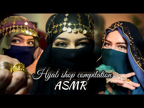 My Hijab shop compilation ASMR #aaasmr 