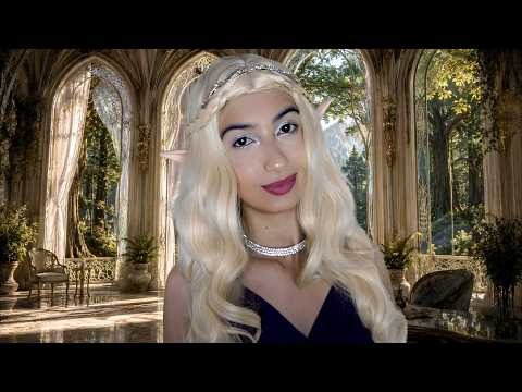 ASMR Elfa encontra você na floresta e cuida de você 🌲✨