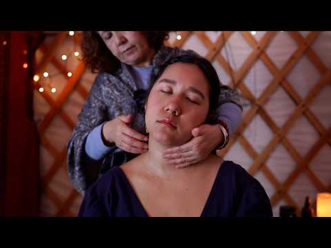 I Could Barely Stay Awake...Mom's Scalp, Ear & Neck Massage with Gentle Humming [Real Person ASMR]