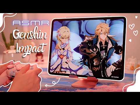 ASMR Genshin Impact ༄ He Who Caught the Wind Pt. 2 ༄ Close Up Whisper