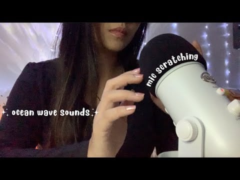ASMR | brain melting *mic scratching sounds* like ocean waves (deep relaxing sleep)