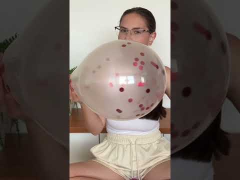 ASMR - Confetti Balloon #asmr #balloon #confettitour