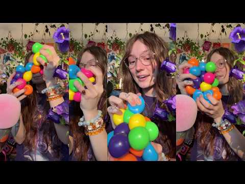 ⭐️Cozy ASMR LIVE Replay (Mostly just Crayola Globbles & Yaps) ⭐️NO MIDROLL ADS ASMR