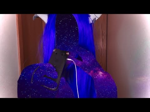 ASMR |🌌👑Ms. Void | Trigger Sounds+Breathing on you 💙💜(Mouth Sounds, Ts, Ltt, Ck) 🙀